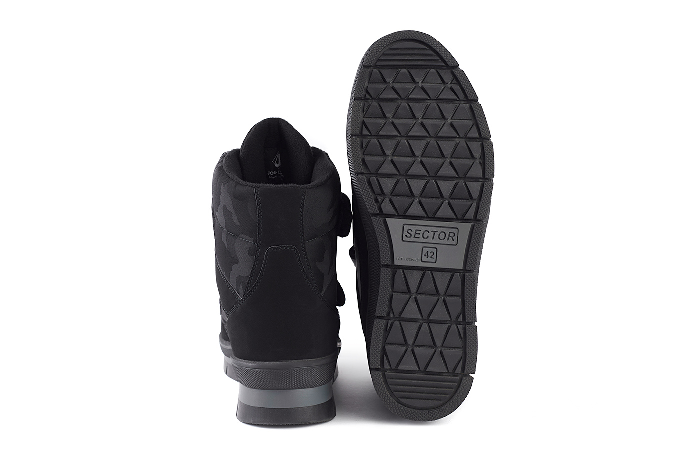 ботинки 14013UR черный камуфляж, фото 4